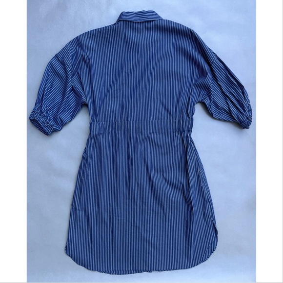 Zara Striped Shirt Dress - Picture 3 of 4